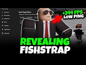 REVEALING FISHSTRAP SETTINGS FOR HIGH FPS & LOW PING IN ROBLOX! ✅ (BOOST FPS & FIX LAG)
