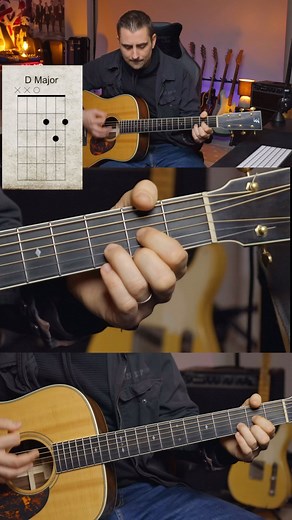 Comment TABS to get free tabs! Fun D Major Moves Beginner Guitar Lesson #guitarlesson #beginnerguitar #guitartutorial #howtoplay #henryolsenguitar #dmajor | Henry Olsen Guitar