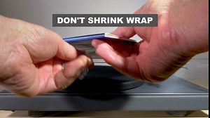 Claev Outer Record Sleeves for Album Covers - 100 Clear Plastic Outer Sleeves to Protect 12" LP Vinyl Record Albums - 12.75 x 12.75 inch & 3 mil Thick - Archival Quality for Collection Protection