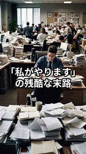 「私がやります」の残酷な末路。反射的に仕事を引き受ける人が心を壊す理由 #IT業界あるある
