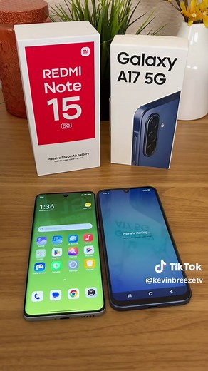 Redmi Note 15 vs Galaxy A17 5G: Speed Comparison