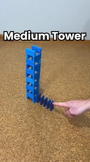 Mini to Giant Domino Tower