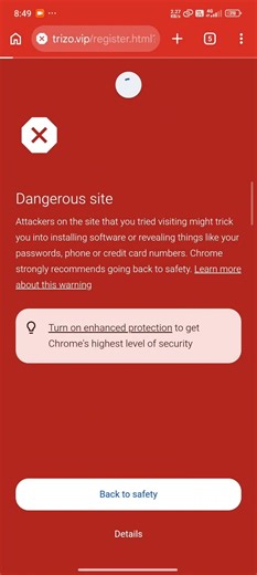 Dangerous Site Warning Fix 🔥 Chrome Error Solve in 30 Sec! #shorts #site #website #youtubeshorts