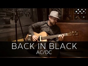 BACK IN BLACK (AC/DC) - Acoustic Guitar Solo Cover