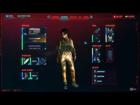 Cyberpunk 2077 Arasaka cyberwares mods