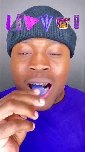 Purple Dorito food #mukbang #food #takis #foodie #szorty #eatingshow #stitchtricks