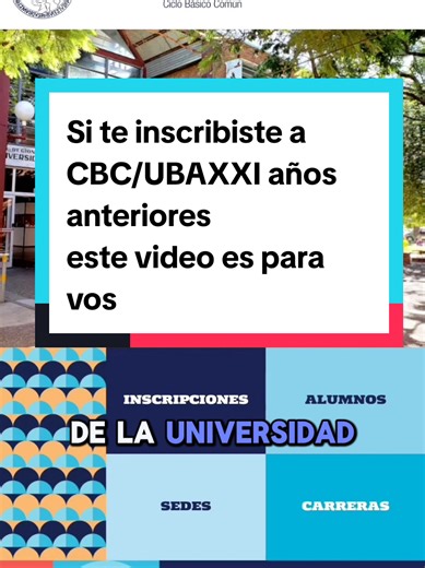Inscripción al CBC 2026: Normas y Requisitos