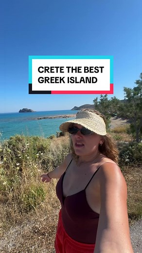 There are Greek islands… and then there’s Crete 🇬🇷✨ Because honestly, Crete doesn’t really feel like an island. It feels like a country of its own. With 226 inhabited Greek islands, there’s a lot of them that I really love. So is there such a thing as a “Best Greek island”? Probably not. Theres always a best or perfect island for YOU specifically. Not everybody likes the same. Corfu for instance is my second home and I’m in love with the greener islands. But Crete will forever be in my top 3.