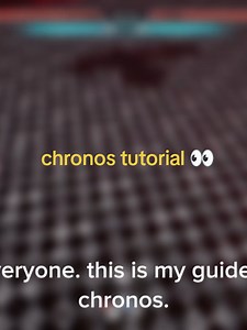 Chronos Tutorial en Roblox: Guía Completa
