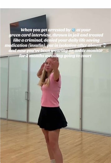 Overstaying your visa is not a crime, it’s a civil matter and it doesn’t disqualify you or change your eligibility to get marriage based greencard (I-485) which I’m still in the process of getting. I have no criminal history, the real crime here is severe mistreatment and medical neglect in detention. #ice #immigration @Zara Larsson #arrested #diabetes