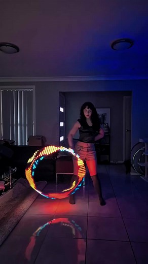Heavy Metal Lover hoop dance edit — Born This Way LED routine