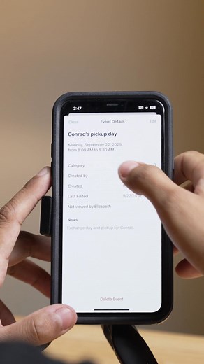 18 reactions | It’s time to stay organized, transparent, and stress-free. Our Shared Calendar helps co-parents manage custody schedules and child-related events with ease. From color-coded views to detailed time stamps and edit notifications, every update is tracked, ensuring accountability and peace of mind. Find out more about all of the features our app has for you: https://talkingparents.com/features | TalkingParents | Facebook