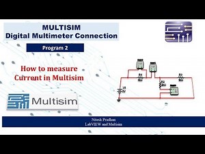 Current measurement using Multi-meter in MULTISIM