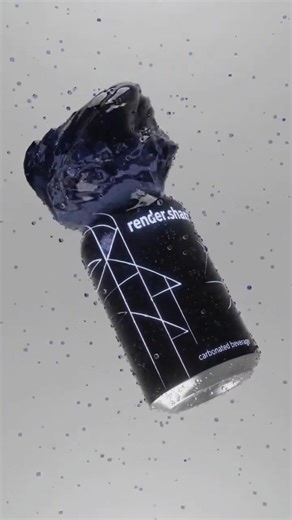 Soda Can Morph | Blender #b3d #blenderrender #3d #blender #3danimation #cyclesrender #animation