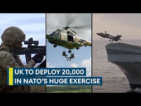 What UK is sending to Nato's biggest military exercise since Cold War