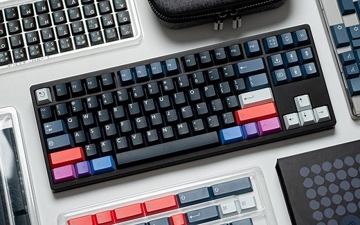 【油管】TIGER 80 by KBDFans 开箱 | 组装 | 打字音 | SP-Star 流星白轴