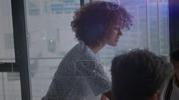 Animation of network of connections over diverse coworkers in office. Business, network, connections, cooperation and communication concept digitally generated video Stock Video Footage - Alamy