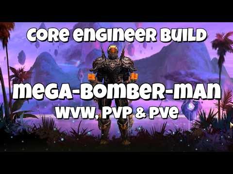 Mega Bomberman - Core Engineer Celestial / Condition build guide for PvE, WvW roaming and PvP