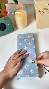 Wrapping my Father’s Day gift with me!😍 Using：Phomemo A30 label maker 🔗 https://bit.ly/3EgMxR5 #phomemo #giftideas #funmemolife #printer#printerrinter #giftpackaging #giftpacking #packing #giftpackingideas #fathersday #fathersdaygiftideas #fathersdaygift #giftwrapping #giftwrappingideas #iphone | Phomemo