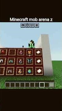 Minecraft mob arena #shorts #minecraft