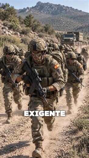 Marcha de combate: entrenamiento del Ejército español