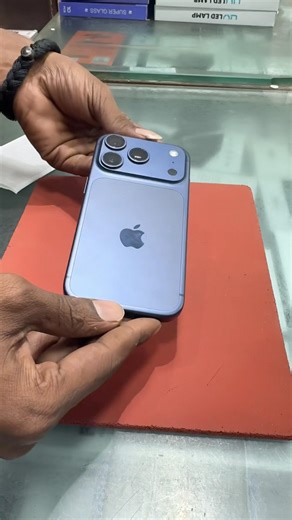 iPhone 17 Pro bubble free screen protector how to apply glass #shortvideo #tempered #viralshort