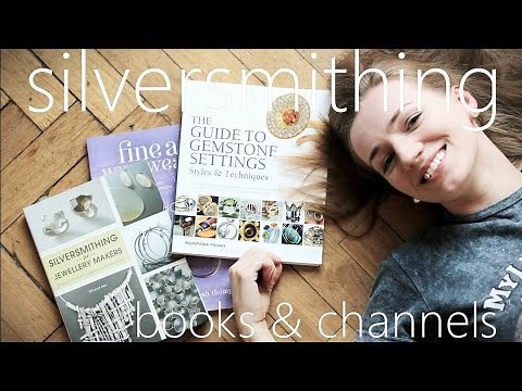 Silversmithing BOOKS & CHANNELS. How to make jewelry. Elizabeth Bone, Soham Harrison, Rio Grande