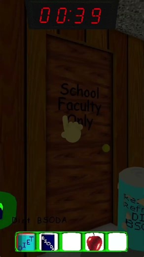 Double Trouble in Basement Map - Baldi's Frenzy #baldis_basics #roblox #shorts