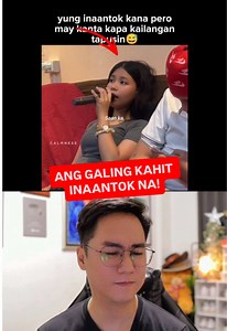 Kahit antok na, hindi nagpatalo si Ate! She still delivered an amazing performance and gave her best. Ang ganda ng boses at talagang nakaka-impress ang energy niya! CTTO: Kalmatic