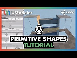 UModeler Tutorial #1 - Basics & Primitive Shapes.