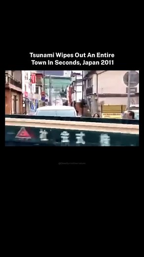 Disaster diaries📛 on Instagram: "Over 18,000 lives lost — the tragic toll of the 2011 Japan tsunami still haunts history. On Day 200, we reveal rare, chilling footage from a tsunami that wipes out an entire town in seconds. The sheer force of the ocean leaves nothing standing, a terrifying reminder of nature’s unstoppable power."