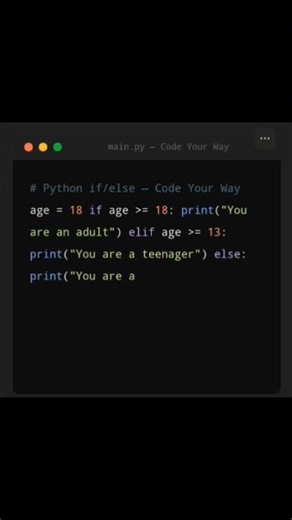Python If Else for Beginners in less than 30 Seconds