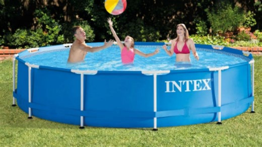 Walmart is selling a full sized pool for $174 - fans say it's 'easy' to set up
