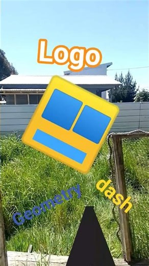 #games geometry dash logo!