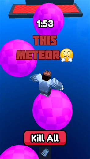 Did I Survive The ☄️??#obby #roblox #newgameinroblox