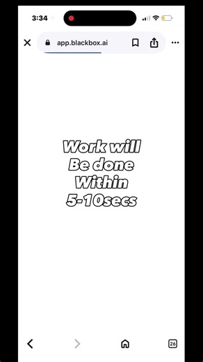 completed all the work within 10secs‼️😳 # #deryk #tech #ai #coding #codingblog