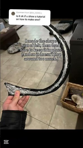 How I made my Two Time tail! #cosplay #tutorial #twotime #forsaken #cringe