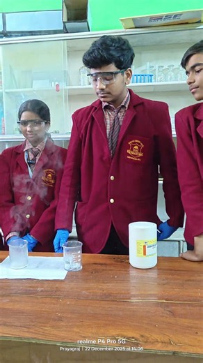 Vandana Convent School on Instagram: "Understanding Neutralisation Reaction through Practical Learning 🔬🧪 Students of Vandana Convent School performed a science lab activity to understand the Neutralisation Reaction, where an acid reacts with a base to form salt and water. Neutralisation Reaction: When Hydrochloric Acid (HCl) reacts with Sodium Hydroxide (NaOH), they neutralise each other and produce Sodium Chloride (NaCl) and Water (H₂O). Reaction: NaOH + HCl → NaCl + H₂O This experiment help