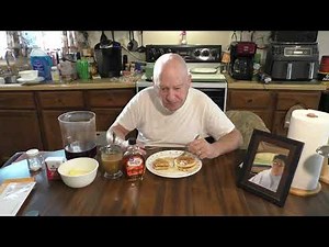 WalMart Frozen Waffles and Maple Syrup Breakfast review, Sunday, January 11, 2026