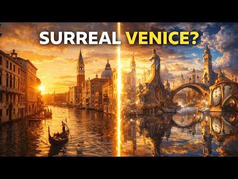 What If Venice Was Painted by Salvador Dalí? A Surreal City Reimagined