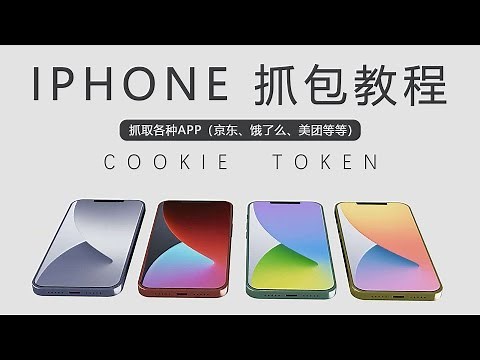 两分钟学会抓取京东，美团，饿了么等等任何app的cookie或token，超级简单苹果iphone手机Stream抓包教程