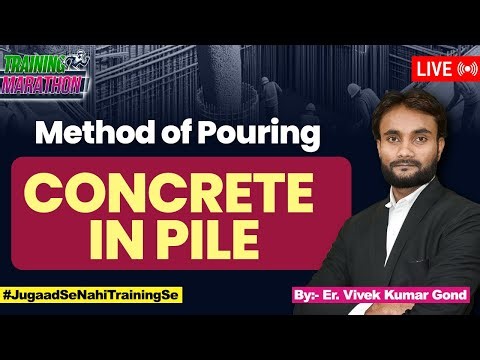 How to Pour Concrete in Pile Foundation | Method of Pouring Concrete in Pile