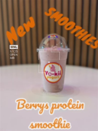 Berry’s Protien smoothie 🍓🫐 come check it out our new smoothie and shakes and many more @ yokliyogurt 🍦📍1325 w yosemite ave manteca ca ⏱️11-10 everyday #mantecacalifornia #lathrop #manteca #ripon#froyo
