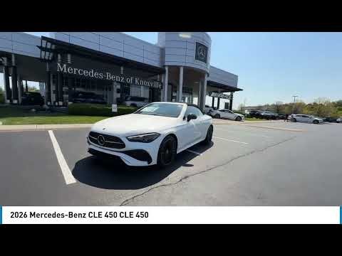 New 2026 Mercedes-Benz CLE 450 for sale in Knoxville Tennessee 865-777-2222 CT117