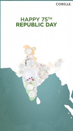 74K views · 120 reactions | Diverse patterns, united elegance. Just like our nation. Happy Republic Day! #Corelle #CorelleIndia #RepublicDay #Dinnerware #Tableware #UnityInDiversity | Corelle Brands India | Facebook