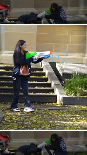 Water Gun Fight 🔫😂 | Who Cares?