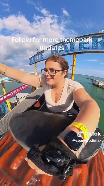 Log Flume Above the Sea at Clacton on Sea