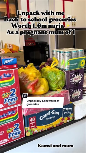 Unpacking My 1.6 Million Worth of Groceries!