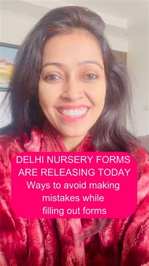 SabkiSshiksha on Instagram: "Delhi Nursery Admission Forms are being released today! Complete 2–3 forms per day to stay consistent. Avoid overburdening yourself—steady progress is key. For more useful guidance and personalized tips, book a counselling session with us at an affordable price. 👉 Email us at SabkiShiksha.in@gmail.com to reserve your slot NOW #reelsviralvideo #viral #viralvideo #viralrëëls #viralreels❤️ #viralpost❤️ #viralinstagramreelsvideo♥️ #nurseryadmissions #delhischools #drshr