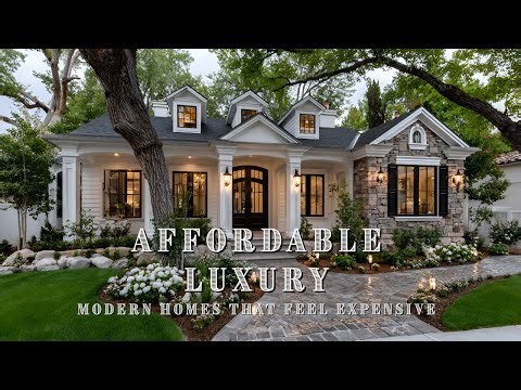 Affordable Luxury Living Ideas: Modern Home Architecture That Looks Expensive but Isn’t